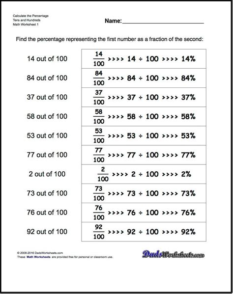 Percent Worksheets Percent Worksheets For Practice Math Aids Percent Equation Worksheet - Percent Equation Worksheet