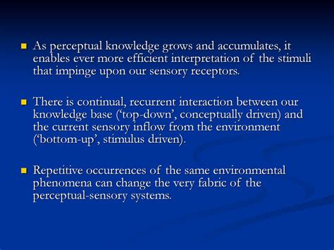 Perceptual Phenomena