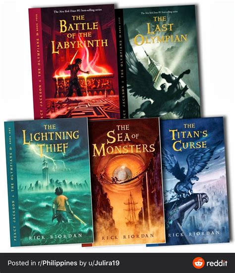 Percy Jackson Book Covers