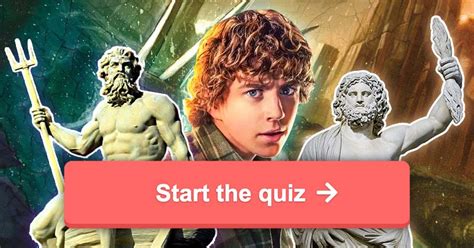 Percy Jackson God Test