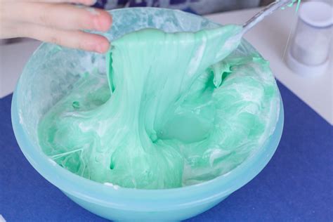 Perfect Fluffy Slime Polymer Science Activity Slime Science Experiment - Slime Science Experiment