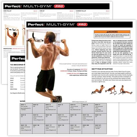 Perfect Multi Gym Manual