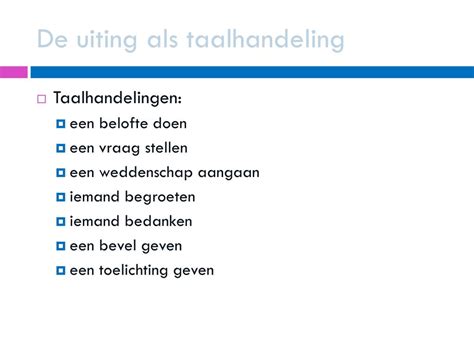 performaal taalhandeling