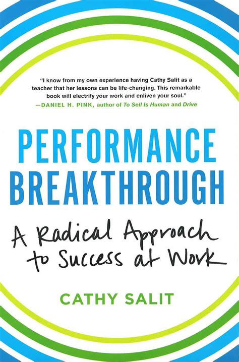 Performance Breakthrough A Radical Approach To Success At Work