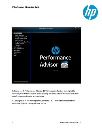 Full Download Performance Advisor User Guide 