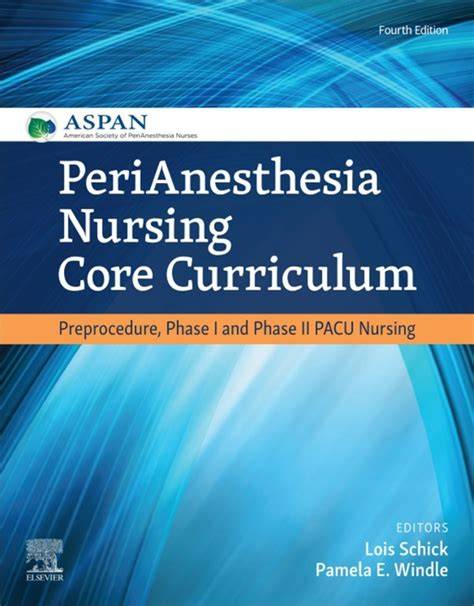 perianesthesia nursing core curriculum preprocedu