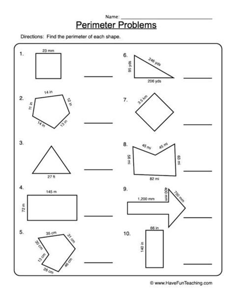Perimeter 2nd Grade Math Class Ace Perimeter Worksheets For 2nd Grade - Perimeter Worksheets For 2nd Grade