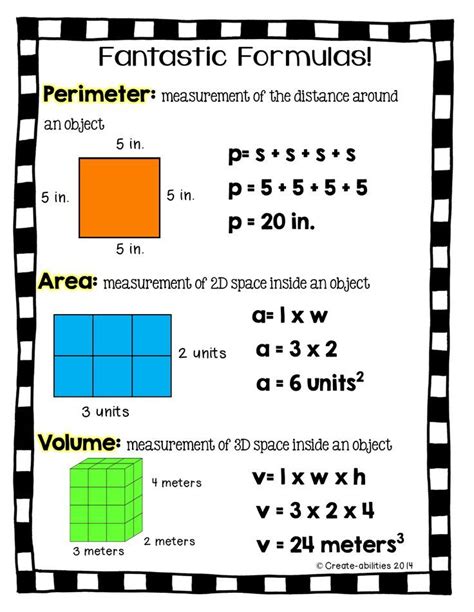 Perimeter Area And Volume Third Grade Math Worksheets Volume Worksheets 3rd Grade - Volume Worksheets 3rd Grade