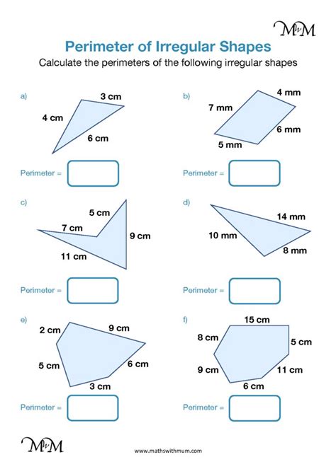 Perimeters Of Irregular Shapes Worksheets K5 Learning Perimeter Worksheets Grade 3 - Perimeter Worksheets Grade 3