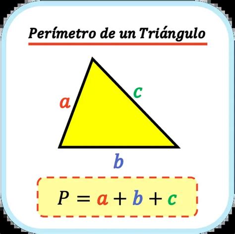 Perimetro De Un Triangulo