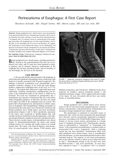 perineurioma: a case report. - PDF Download Free