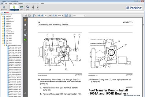 Perkins Engine Parts Catalog