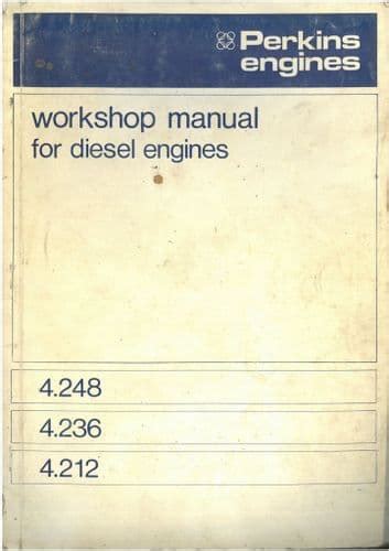 Full Download Perkins Engine 248 Workshop Manual File Type Pdf 