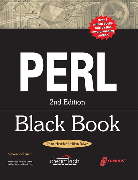 perl black steven holzner