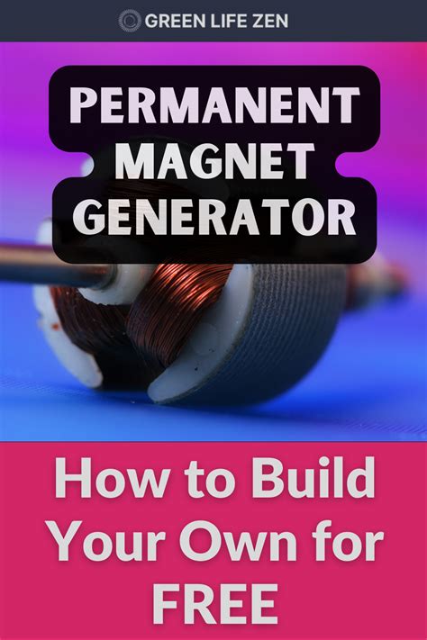 Permanent Magnet Generator Manual