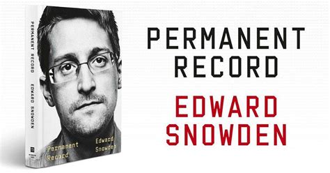 Permanent Record Edward Snowden