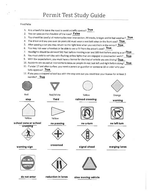 Read Permit Test Study Guide Free 