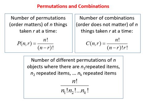 Permutations And Combinations Examples With Answers