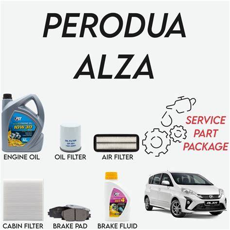perodua alza service package