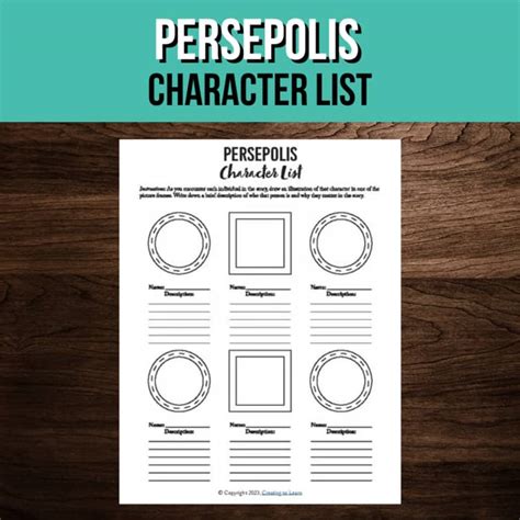 Persepolis Character List