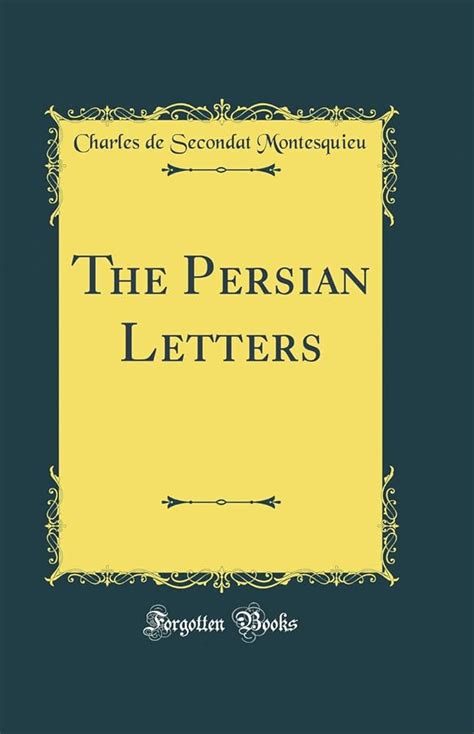 Persian Letters Classics