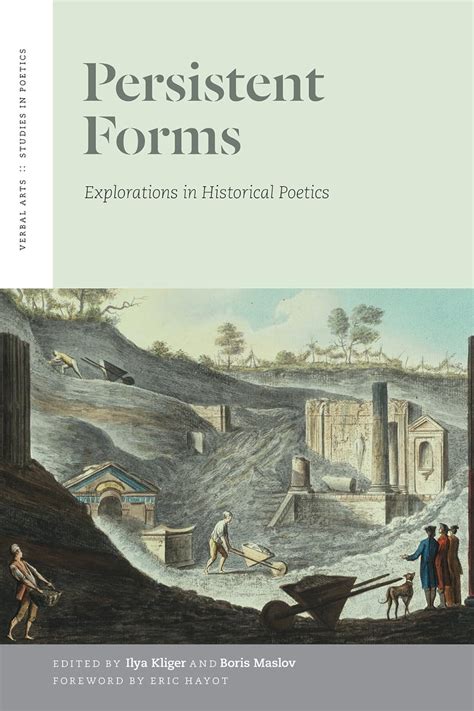 Persistent Forms Verbal Arts Studies In Poetics