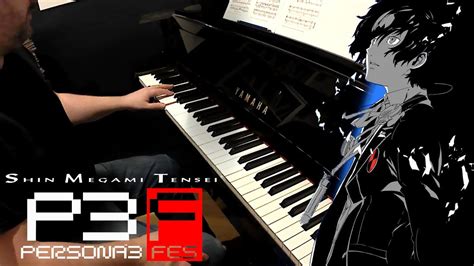 persona 3 living with determination piano