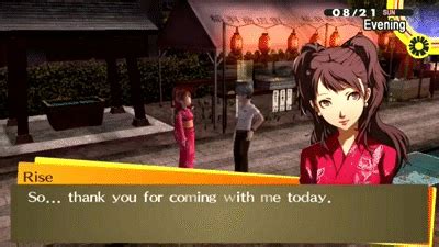persona 4 dating consequences