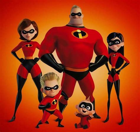 Personajes De Los Increíbles