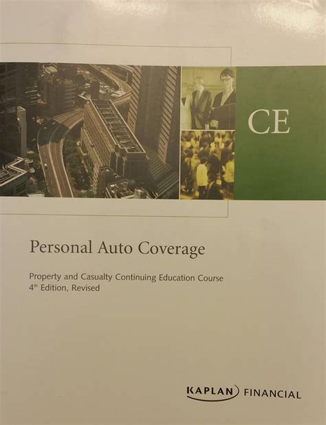Personal Auto Coverage Text