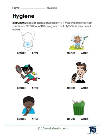 Personal Hygiene Worksheets 15 Worksheets Com Personal Hygiene Worksheet For Kids - Personal Hygiene Worksheet For Kids