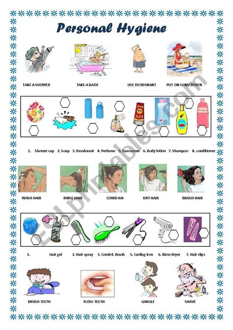 Personal Hygiene Worksheets English Worksheets Land Personal Hygiene Worksheet For Kids - Personal Hygiene Worksheet For Kids