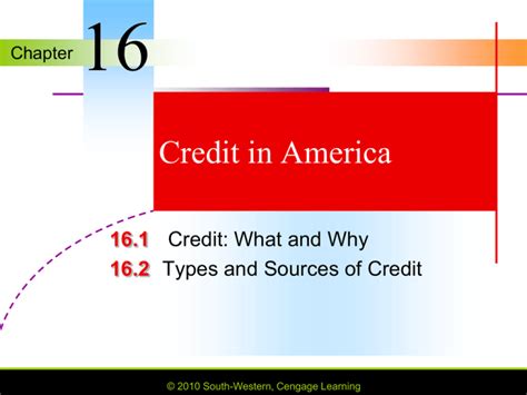 Download Personal Finance Chapter 16 Credit In America 