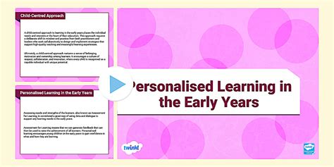 Personalised Learning Building A New Relationship With