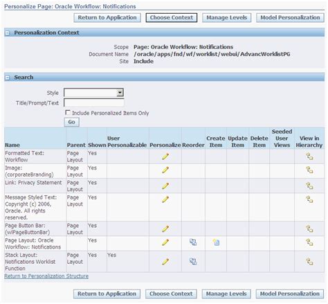 Download Personalization Guide Rel 11 Oracle 