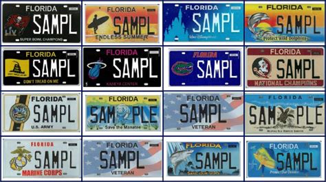 personalized florida plates