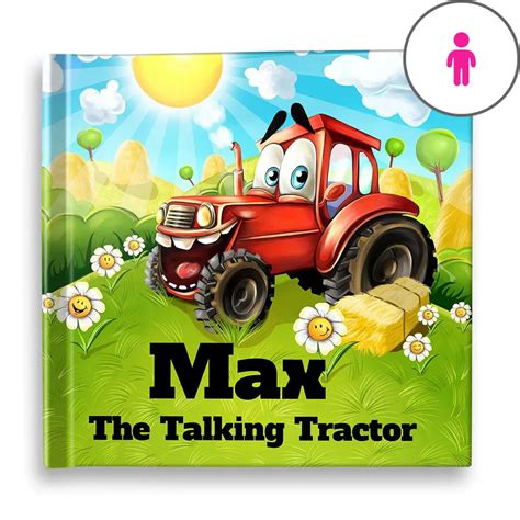 Personalized Tractor Book