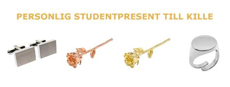 personlig studentpresent