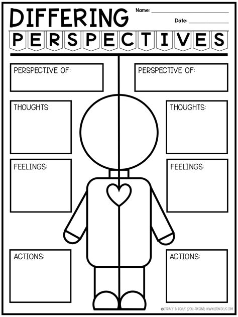 Perspective Taking Worksheets Pdf Teacher Lisa Flowersu0027 Narrative Perspective Worksheet - Narrative Perspective Worksheet
