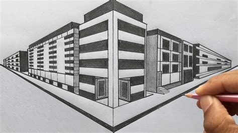 perspective view of building
