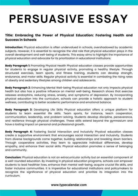 persuasive essay examples for elementary students