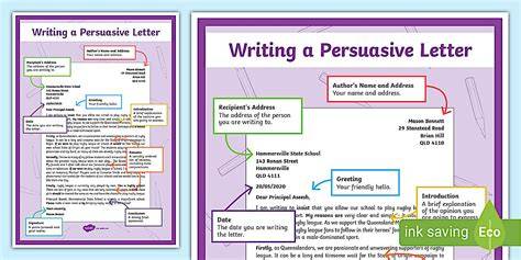 persuasive letter example about school uniforms