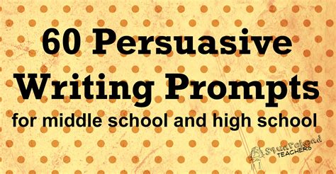 Persuasive Writing Activities Middle School   Middle School Persuasive Writing Homeschool Resources - Persuasive Writing Activities Middle School