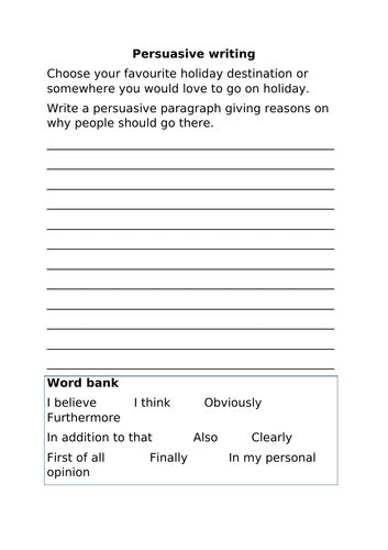 Persuasive Writing Teaching Resources For Year 4 Teach Persuasive Texts Year 4 - Persuasive Texts Year 4