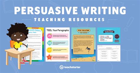 Persuasive Writing Teaching Resources Teach Starter Persuasive Writing Lessons - Persuasive Writing Lessons