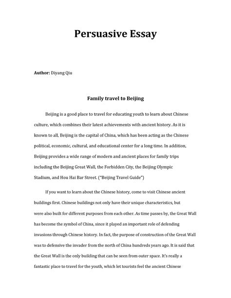 Read Persuasive Paper 