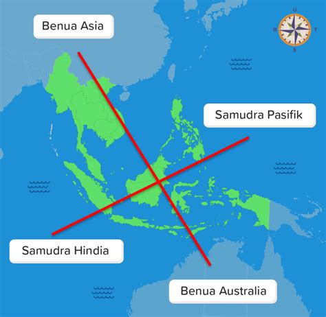 pertanyaan tentang letak geografis indonesia