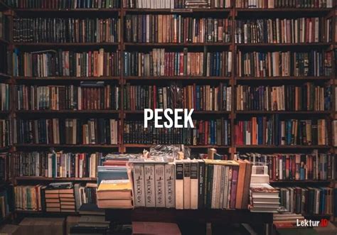 pesek - Wiktionary bahasa Indonesia