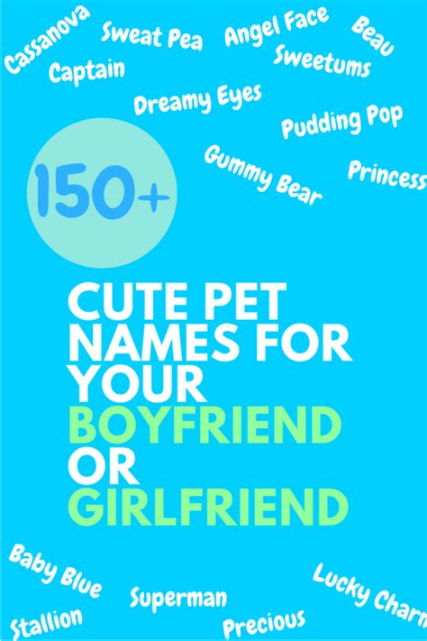 pet names to call your girl lover