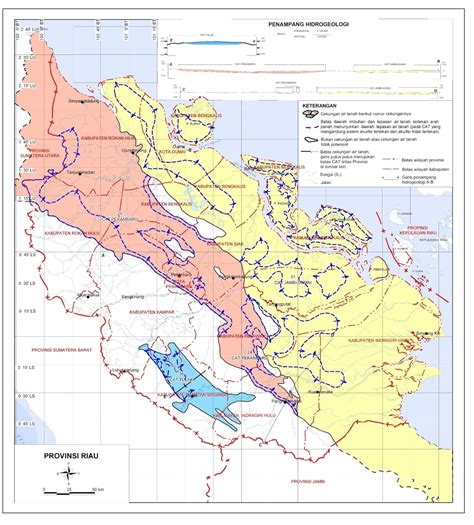 peta cekungan air tanah